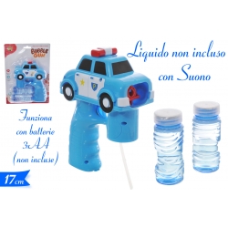 PISTOLA SPARA BOLLE DI SAPONE MACCHINA
