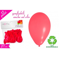 PALLONCINO ELIO 15PZ ROSSO