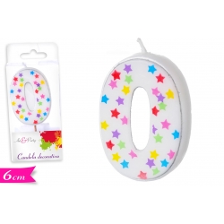 CANDELA NUMERO '0'  C/STELLE
