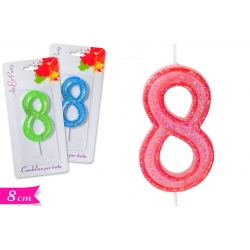 CANDELA NUMERO '8'
