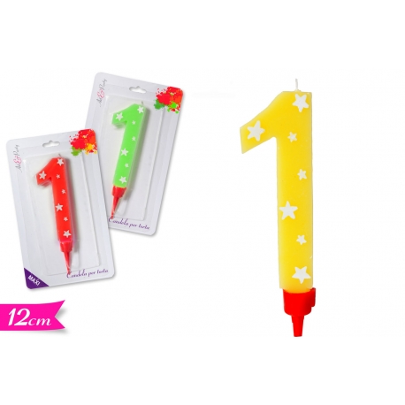 CANDELA MAXI NUMERO '1'