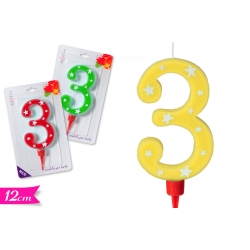 CANDELA MAXI NUMERO '3'