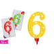 CANDELA MAXI NUMERO '6'