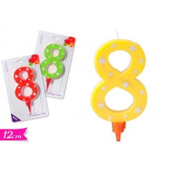 CANDELA MAXI NUMERO '8'