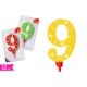 CANDELA MAXI NUMERO '9'