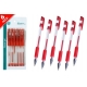 SET 6 PENNE ROSSE GEL