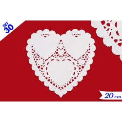 SET 30PZ CENTRINI X DOLCI CUORE 20.3CM
