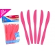 --SET 24 COLTELLI FUXIA