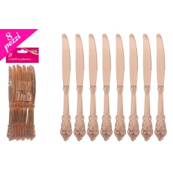 COLTELLO PLASTICA 8PZ