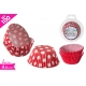 SET 100 PIROTTINI POIS/ROSSO 11.5CM 2ASS