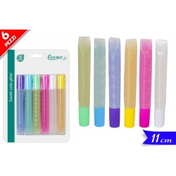 SET 6 TUBETTI COLLA GLITTER