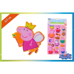 SET STICKER 3D DA MURO PEPPA PIG