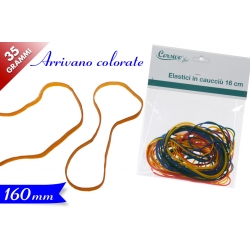 ELASTICI IN CAUCCIU' 160MM/35GR