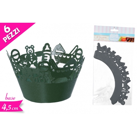 DECORAZIONE DOLCETTO 6PZ 2ASS