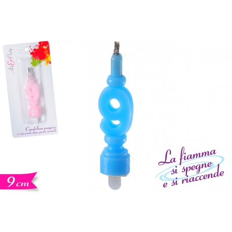 CANDELA N. 9 FIAMMA MAGICA 2ASS