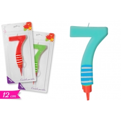 CANDELA MAXI NUMERO '7' ASS