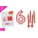 CANDELA N. "6" ROSSA SET 13PZ