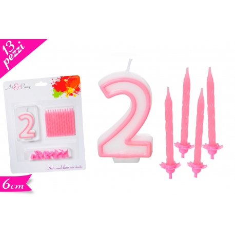 CANDELA N. "2" ROSA SET 13PZ