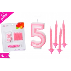 CANDELA N. "5" ROSA SET 13PZ