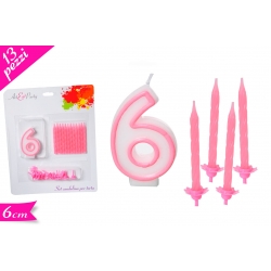 CANDELA N. "6" ROSA SET 13PZ