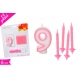 CANDELA N. "9" ROSA SET 13PZ