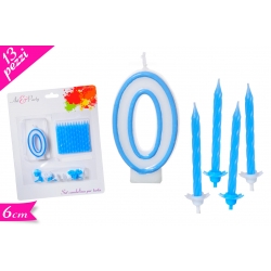 CANDELA N. "0" BLU SET 13PZ