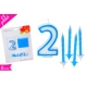 CANDELA N. "2" BLU SET 13PZ