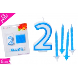 CANDELA N. "2" BLU SET 13PZ