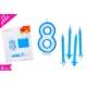 CANDELA N. "8" BLU SET 13PZ