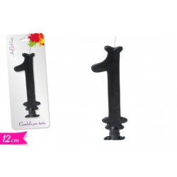 CANDELA NUMERO '1' 12CM