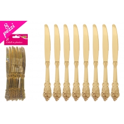 COLTELLO PLASTICA 8PZ