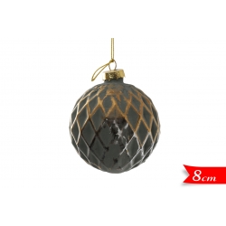 PENDAGLIO PALLA VETRO 8CM