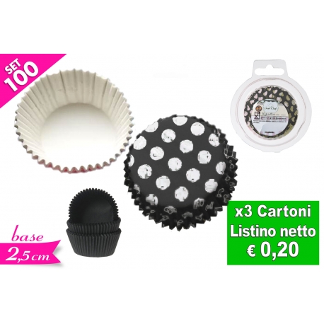 SET 100 PIROTTINI 5.8CM
