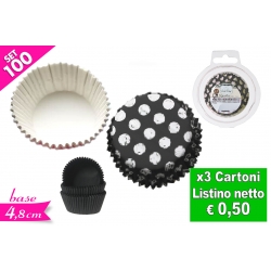 SET 100 PIROTTINI 11.5CM