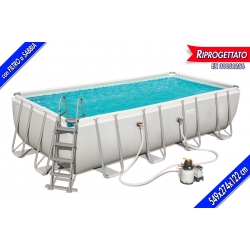 PISCINA STR 549X274X122 C/POMPA SABBIA