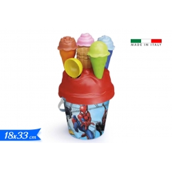 SECCHIELLO DIAM.18 SPIDER-MAN+CONI GELAT