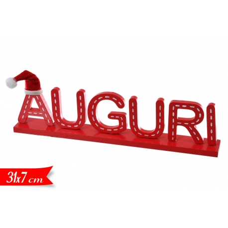 SCRITTA 'AUGURI'