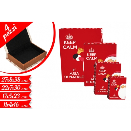 SCATOLE LIBRO SET 4