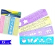 SET 4 RIGHELLI STENCILS