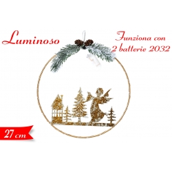 DECORAZIONE NATALIZIA C/LUCE