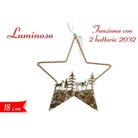 PENDAGLIO NATALIZIO C/LUCE