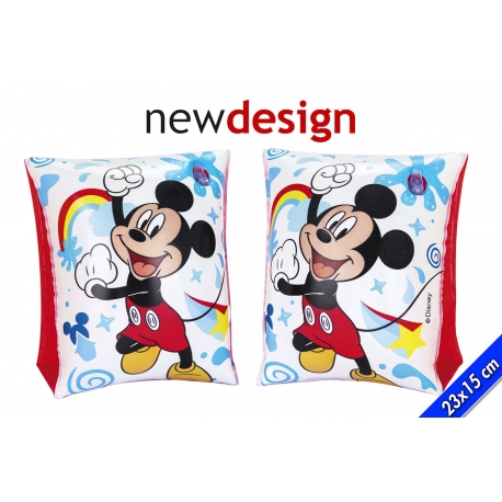 MICKEY-MOUSE BRACCIOLI 23X15CM 2ASS
