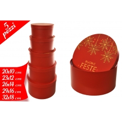 SCATOLA TONDA 5PZ