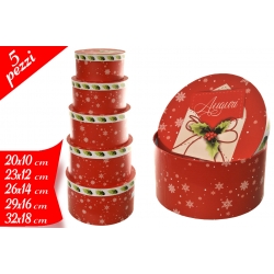 SCATOLA TONDA 5PZ