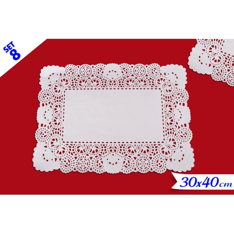 CENTRINI X DOLCI 30X40CM 8PZ