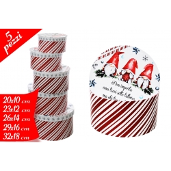 SCATOLA TONDA 5PZ