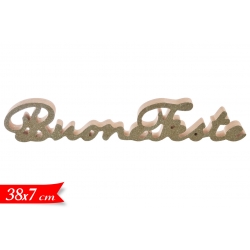 SCRITTA DECORATIVA "BUONE FESTE"