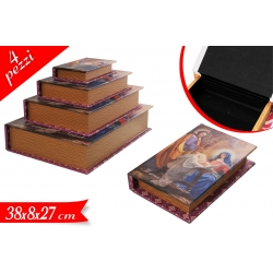 SCATOLA LIBRO SET 4