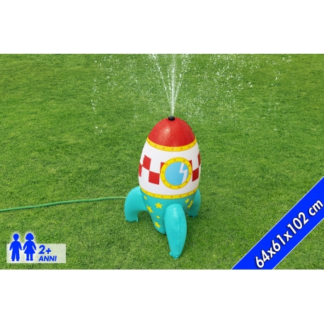 GIOCO MISSILE SPRUZZA ACQUA 61X64X102CM