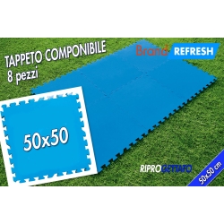 TAPPETO COMPONIBILE 50X50 8PZ